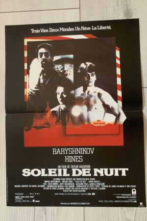 Affiche originale de cinéma Soleil de nuit