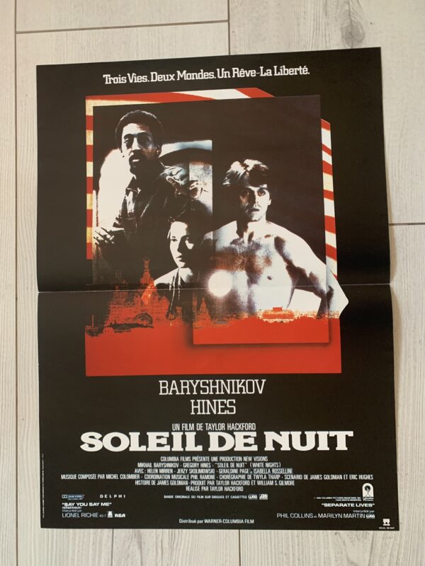 Affiche originale de cinéma Soleil de nuit