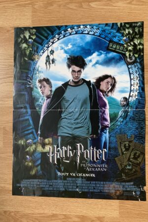 Affiche originale de cinéma harry Potter et le prisonnier d'Azkaban