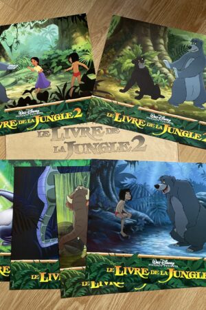 Jeu de photos d'exploitation originales de cinéma Le livre de la jungle 2